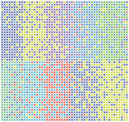 abstract colorful pixel mosaic. Vector illustration