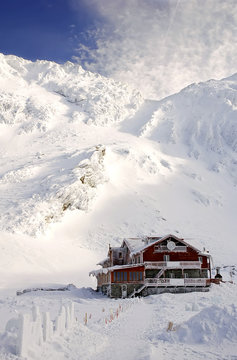 balea hut, Transylvania, Romania