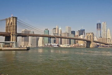 Fototapeta na wymiar New York - Brooklyn Bridge