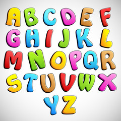 Colorful Alphabet