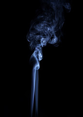 Abstract background made with real smoke