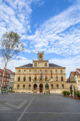 Fototapeta na wymiar Ratusz Weimar w Niemczech, UNESCO World Heritage Site