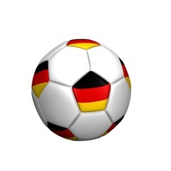 Obraz premium balón bandera alemania
