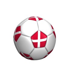 balón bandera Dinamarca