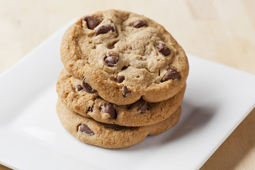 Fresh Chocolate Chip Cookies
