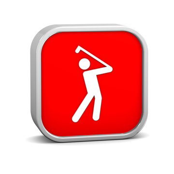 Golfing sign
