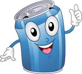 Soda Can Mascot
