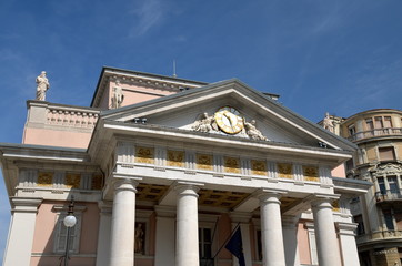 Obraz premium Trieste, Piazza Borsa