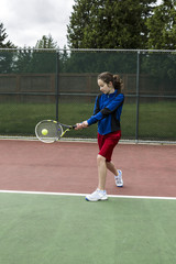 Tennis two handed Backhand for Lefthanded Player