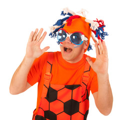 Dutch soccer supporter