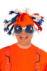 Dutch soccer supporter