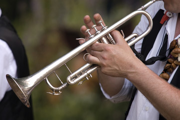 Obraz premium Trompeter