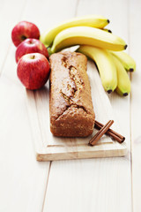 apple and banana cake