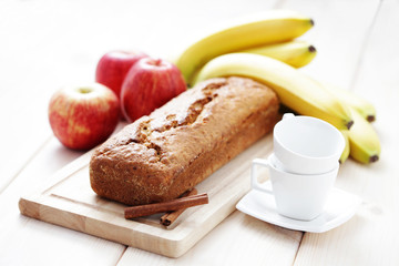 apple and banana cake