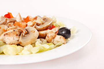 chicken with vegetables
