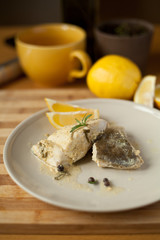 ryba ryby karp pstrąg filet sola tilapia okoń węgorz panga © JoannaTkaczuk