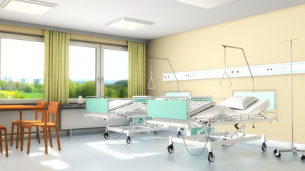 Krankenhauszimmer