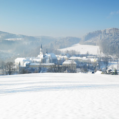 Fototapeta premium monastery, Vyssi Brod, Czech Republic