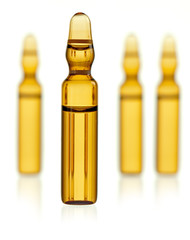 Ampoule containing medicament