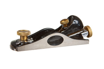 Used dusty plane isolated