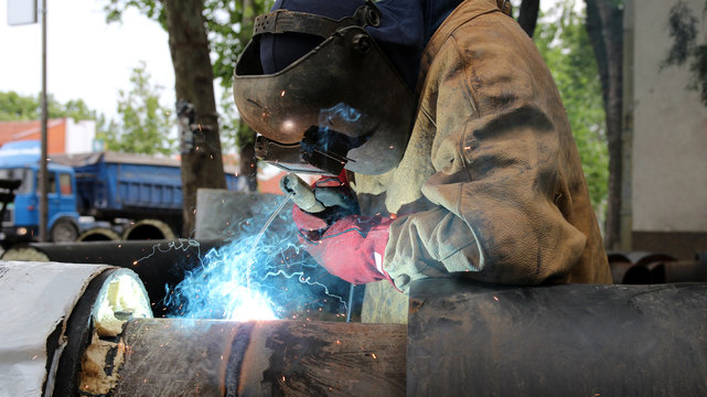 Welder at Work