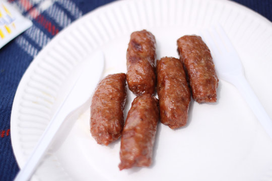 Hackfleischr&ouml;llchen cevapcici