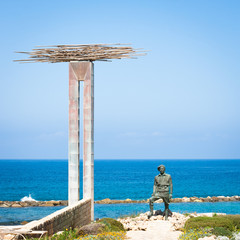 Monument remembering liberation struggle (Chloraka, Cyprus)