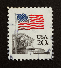 USA - CIRCA 1975: Stamp printed in the USA
