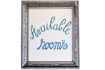 available rooms sign