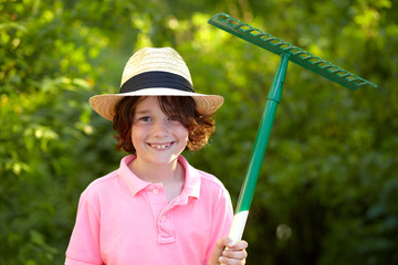 Young gardener