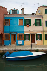 case colorate a Burano (Venezia)