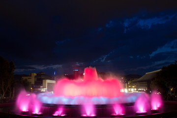 Magic Fountain of Montjuic, Barcelona, Spain