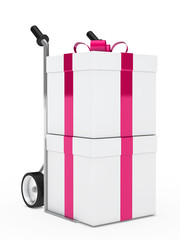 gift box hand truck