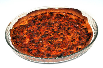 Tarte chorizo et gouda