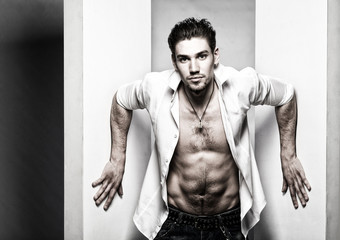 an attractive young man