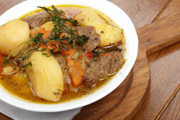 Beef Soup With Vegetables