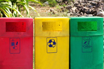 recycle bins