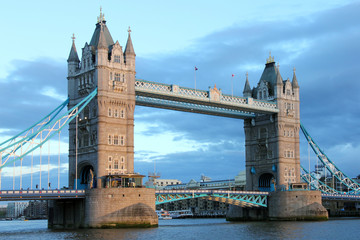 Famous Tower Bridge, London.