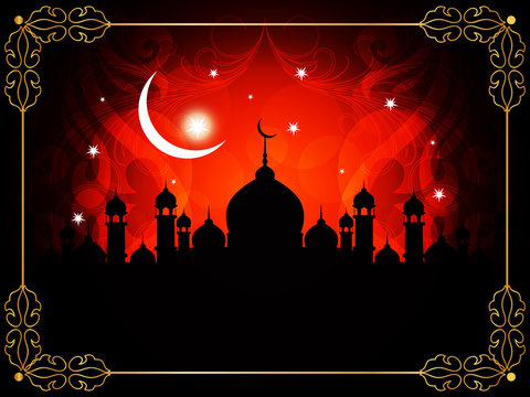 abstract religious eid background.