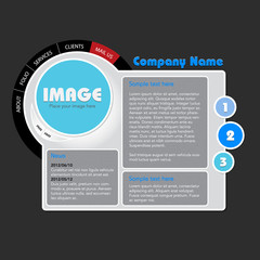 Website template