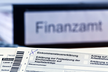 Deutsche Einkommensteuer Erklärung