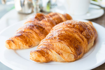 fresh croissant