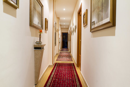 Lobby, corridor, home