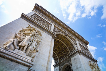 Paris, Paris, Frankreich. Triumpfbogen