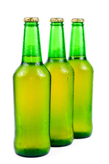 Sweaty bottle of beer