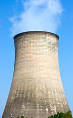 Cooling Tower at a power plant.
