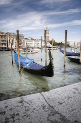 Fototapeta na wymiar Gondola w Wenecji, Włochy