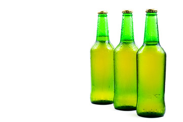 Sweaty bottle of beer