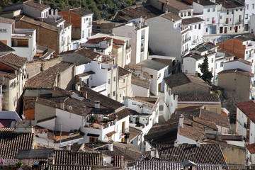 Fototapeta premium Chulilla village Los Serranos county Valencia province Spain