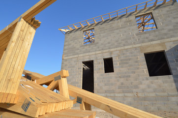 Maison en construction
